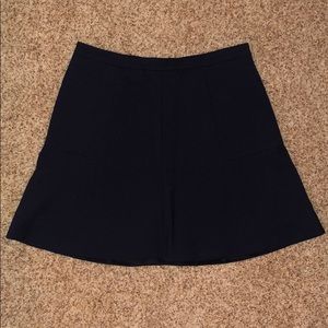 Navy J. Crew skirt